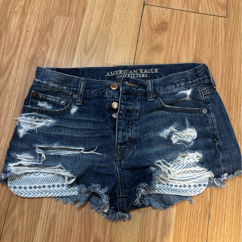 American Eagle Outfitters Women's Ripped Jean Shorts *SIZE UNLISTED*